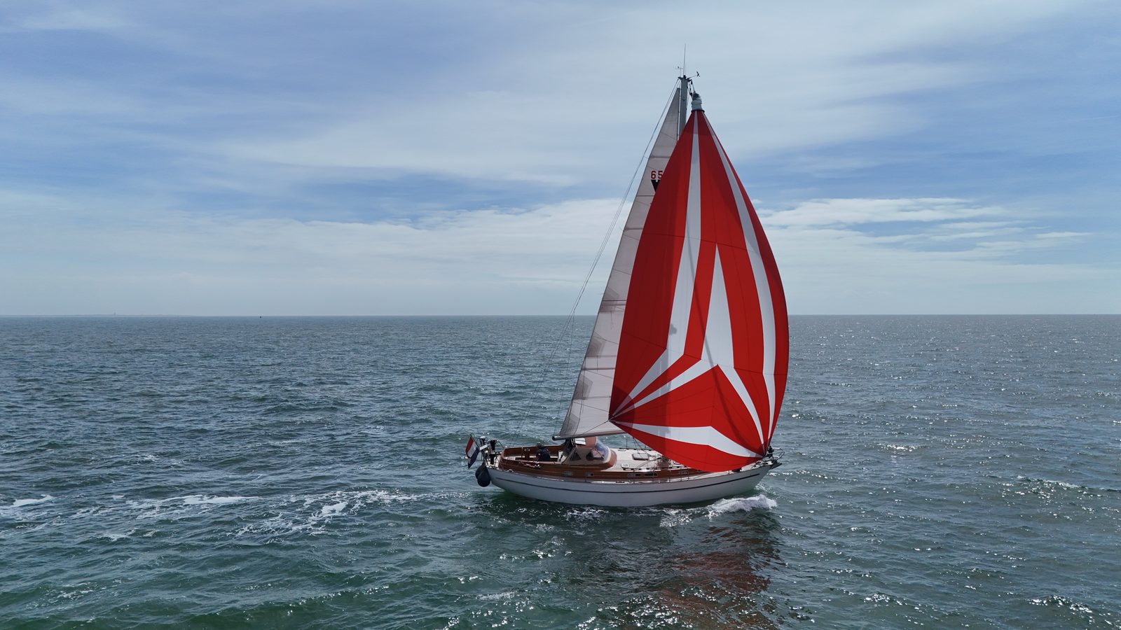 Vindö 65 S onder gennaker